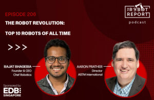 headshot of prather and bhageria with the podcast logo.