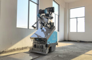 Partner Robotics' PavePal Floor Tile robot.